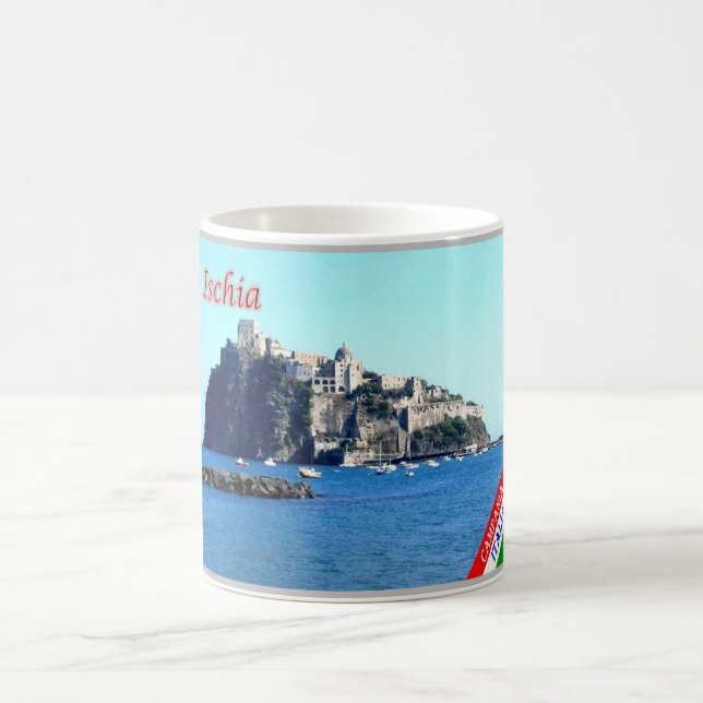 Caneca De Café Itália - Campânia - Ilha de Ischia - (Centro)