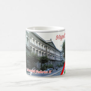 Caneca De Café Itália - Campânia - Nápoles - Universidade Fede