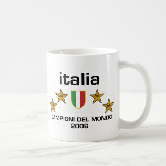 Caneca De Café Italia Campioni Del Mondo 2006 - Scudo