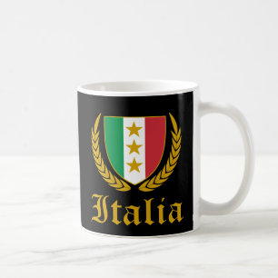 Caneca De Café Italia Crest