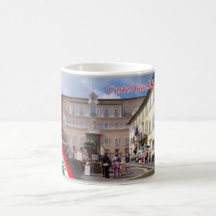 Caneca De Café Itália - Lácio - Castel Gandolfo - Palácio Papa