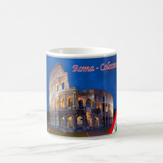 Caneca De Café Itália - Lácio - Roma - Colosseo (Centro)