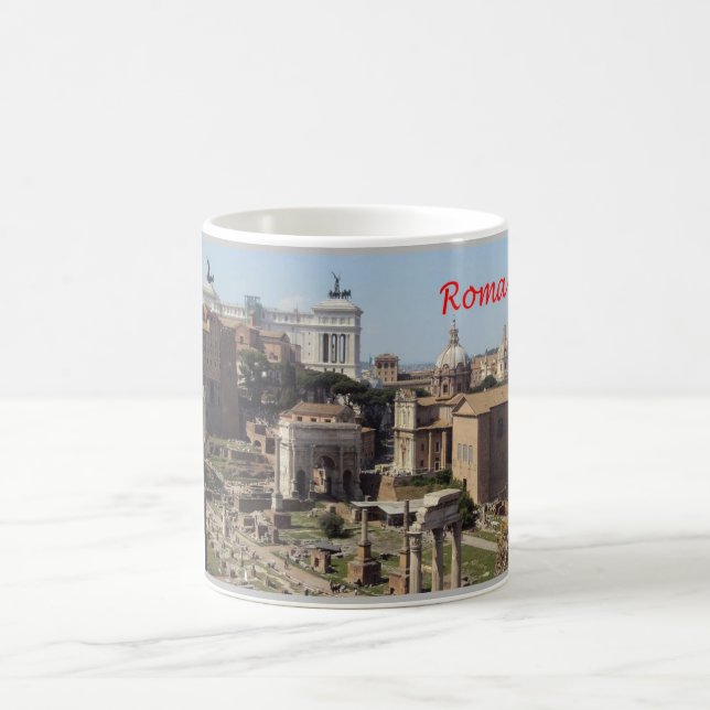 Caneca De Café Itália - Lácio - Roma - Foro Romano - (Centro)