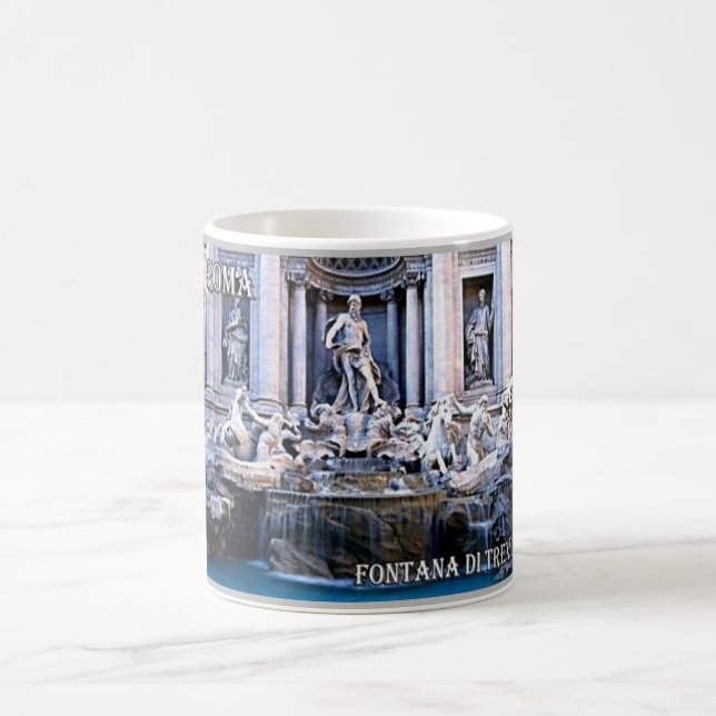 Caneca De Café Itália - Lácio - Roma - Trevi Fountain - (Centro)