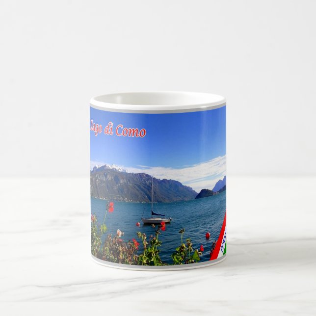 Caneca De Café Itália - Lago Como - (Centro)