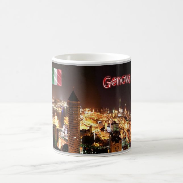 Caneca De Café Itália - Ligúria - Génova - Porto - (Centro)