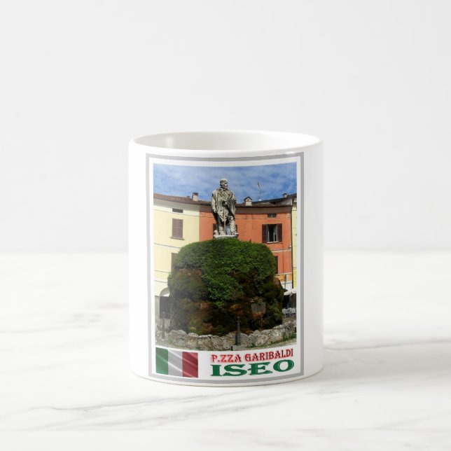 Caneca De Café Itália - Lombardia - Iseo - (Centro)