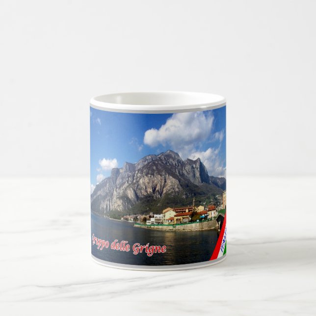 Caneca De Café Itália - Lombardia - Lago Como - Gruppo delle Grig (Centro)