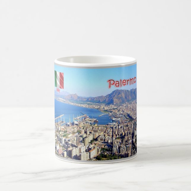 Caneca De Café Itália - Sicília - Palermo - (Centro)