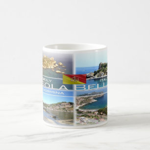 Caneca De Café Itália - Sicília - Taormina - Isola Bella -