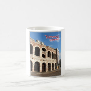 Caneca De Café Itália - Veneto - Verona - Arena fora -