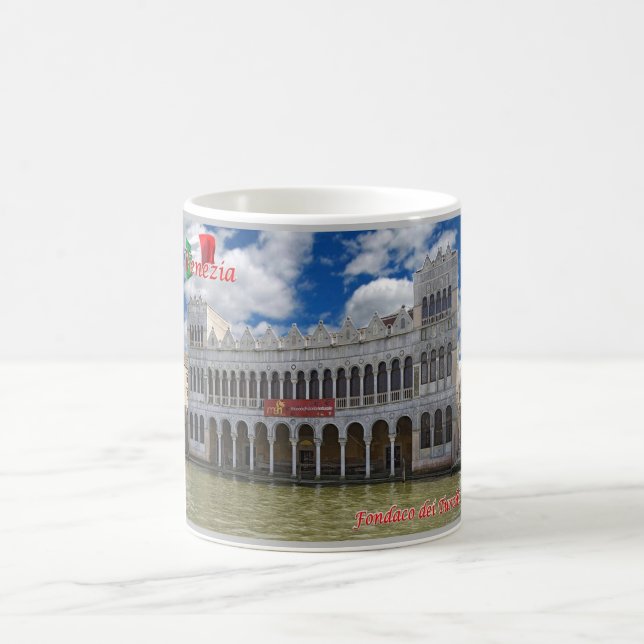 Caneca De Café Itália - Veneza - Fondaco dei Turchi - (Centro)
