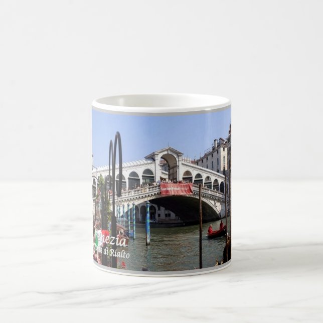 Caneca De Café Itália - Veneza - Ponte do Palácio de Rialto - (Centro)