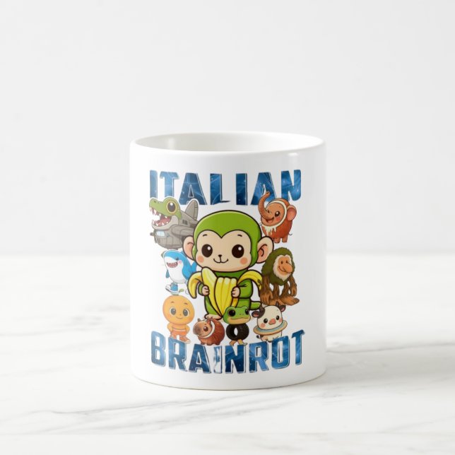 Caneca De Café Italian Brainrot (Centro)