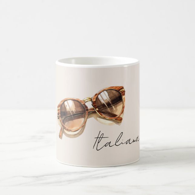 Caneca De Café Italiana (Italian) Brown Sunglasses (Centro)