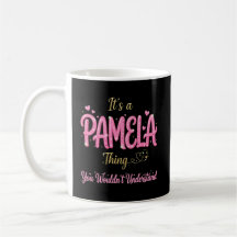 It's A Pamela Thing Pink Gold Women Gift