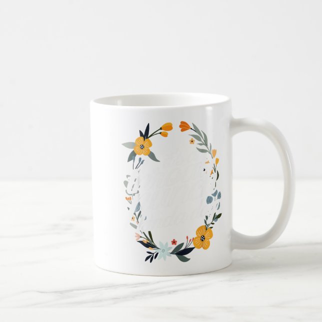 Caneca De Café It's A Throat Punch Kind Of Day Floral Flower Funn (Direita)