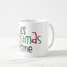 Caneca De Café It's Christmas Time
