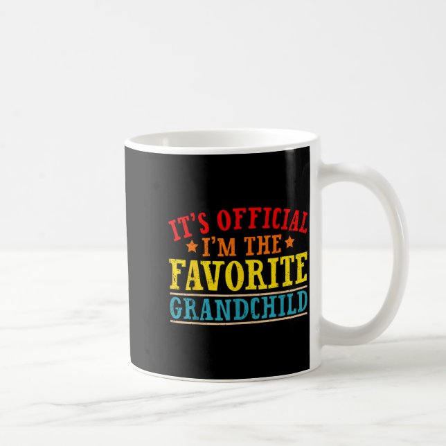 Caneca De Café It's I'm The Favorite Granhild Funny Family  (Direita)