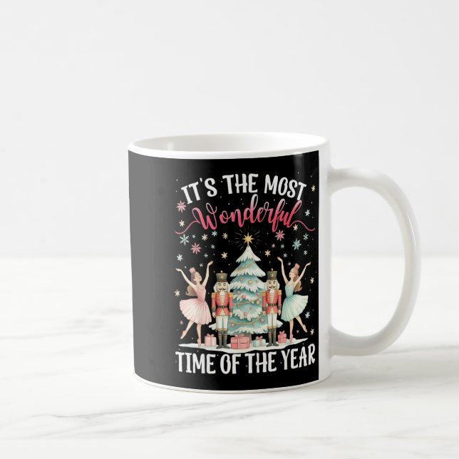 Caneca De Café It's The Most Wonderful Time Of The Year Nutcracke (Direita)