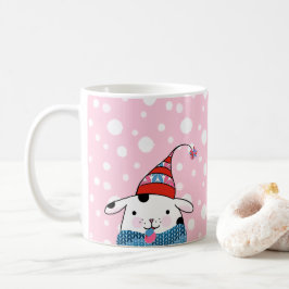 Caneca De Café Itty Bitty Knitting Doggie Mug