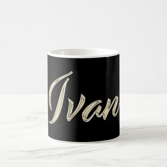 Caneca De Café Ivan Name whitegold Tasse Teetasse Kaffeetasse (Centro)