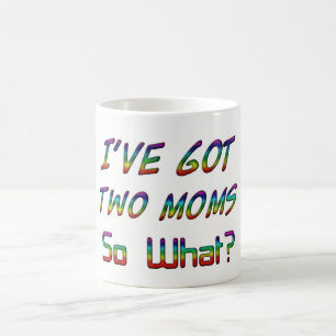 Caneca De Café I've obteve duas mães, assim o que? Tipografia