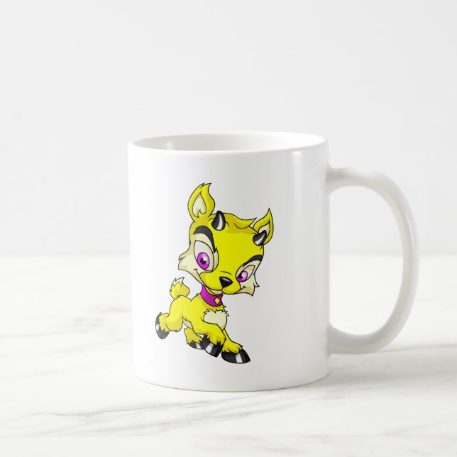 Caneca De Café Ixi amarelo (Direita)