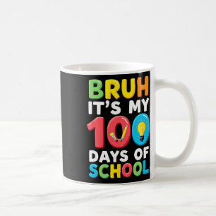 Caneca De Café Ixi, São 100 Dias De Aula Aluno Professor