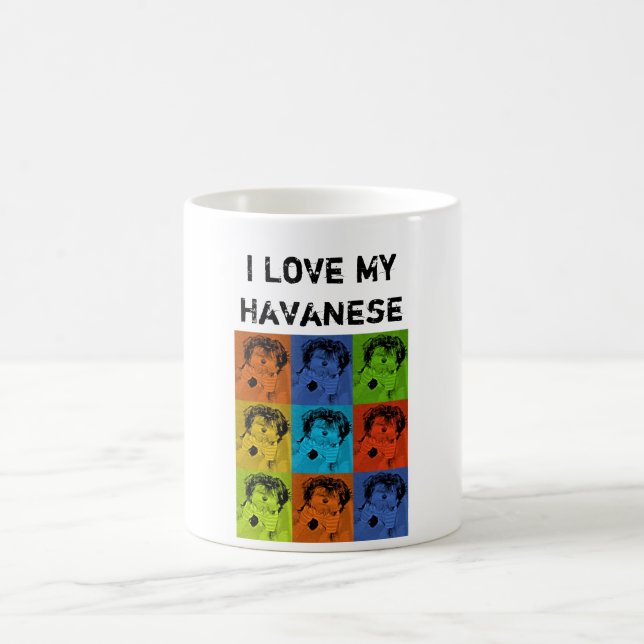 Caneca De Café J Love My Havanese (Centro)