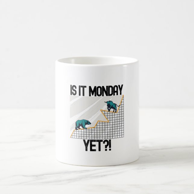 Caneca De Café Já É Segunda-Feira? - Funny Trading Lover (Centro)