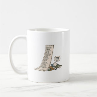 Caneca De Café Já Fiz O Suficiente Hoje – Lista De Tarefas Engraç