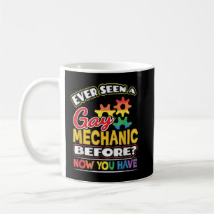Caneca De Café Já Viu um Mecânico Gay Antes?
