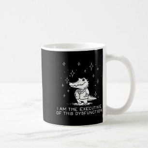 Caneca De Café Jacaré Engraçado Eu Sou O Executivo Desta Disfunçã