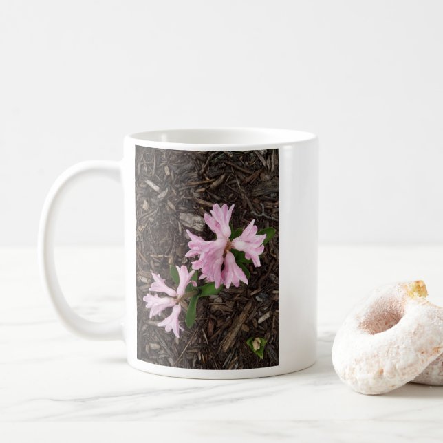 Caneca de Café Jacinto Rosa (Com Donut)