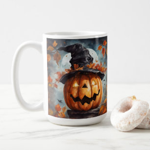 Caneca De Café Jack O Lantern