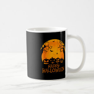 Caneca De Café Jack O Lanterna Face Feliz Halloween Pumpkins Men