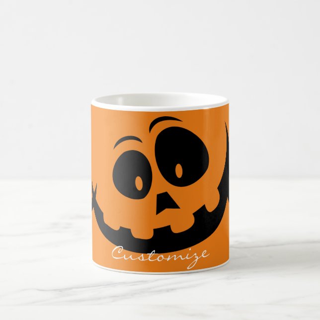 Caneca De Café Jack O'lantern Smile Thunder_Cove (Centro)