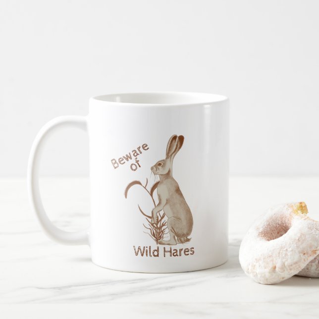 Caneca De Café Jack Rabbit e Amigos (Com Donut)