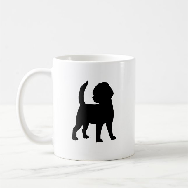 Caneca De Café Jack Russell - Eu Amo Meu Jack Russel (Esquerda)