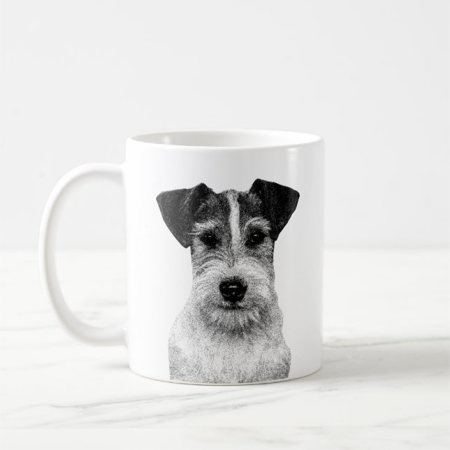 Caneca De Café Jack Russell I Love My Jack Russel (Esquerda)