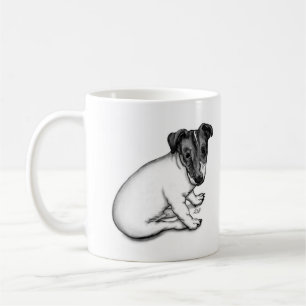 Caneca De Café Jack Russell Puppy 10 semanas