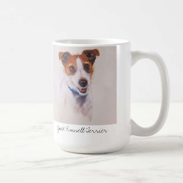 Caneca De Café Jack Russell Terrier (Direita)