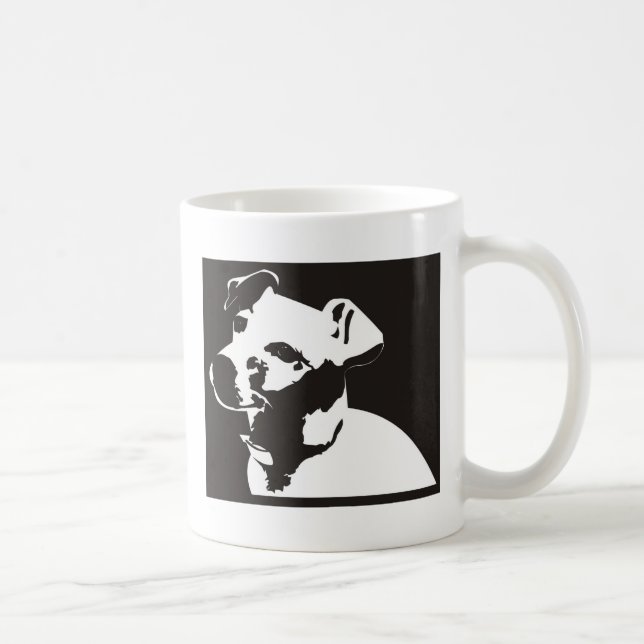 Caneca De Café Jack Russell Terrier (Direita)