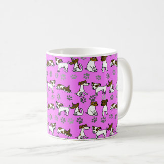 Caneca De Café Jack Russell Terrier Cartoon Mug