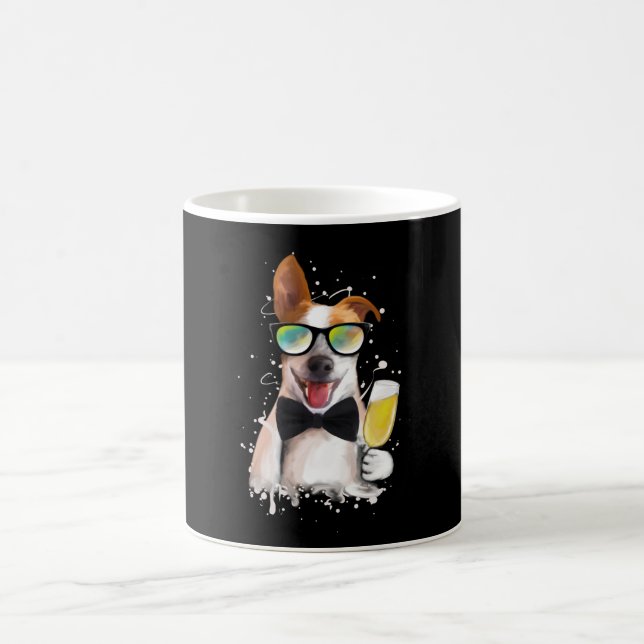 Caneca De Café Jack Russell Terrier Dog Dift (Centro)