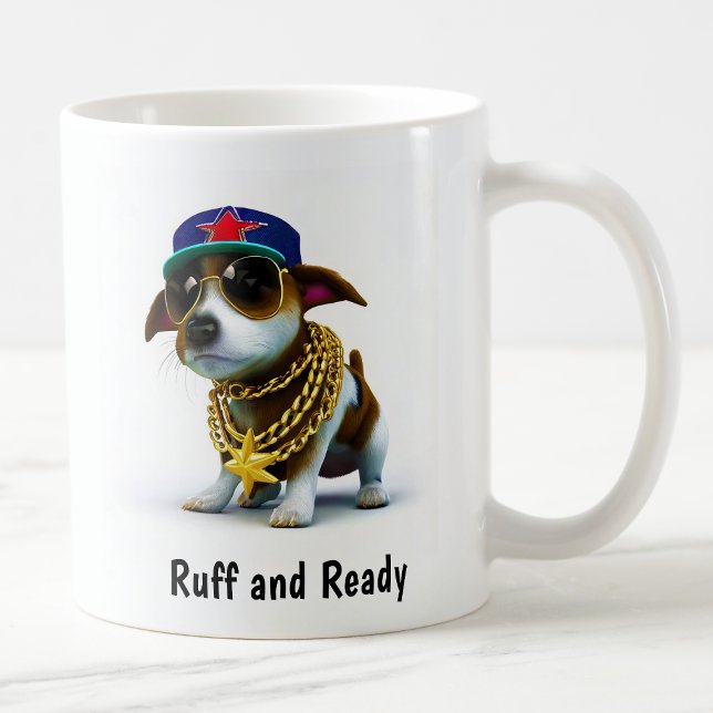 Caneca De Café Jack Russell Terrier sem controle (Criador carregado)