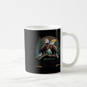 Caneca De Café Jackie e Shadow Bald Eagle Nature Lover Wildlife