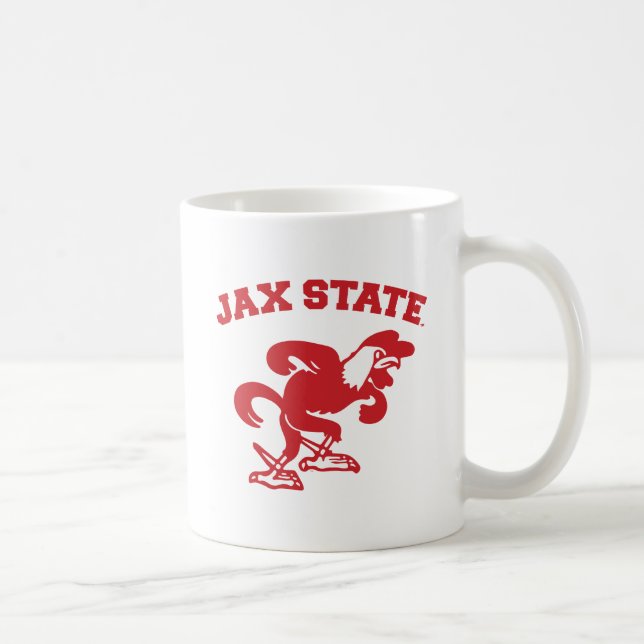 Caneca De Café Jacksonville State University JAX State Gamecocks (Direita)