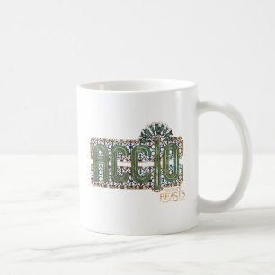 Caneca De Café Jade Art Deco ACCIO™ Spell Graphic